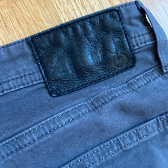 AG Adriano Goldschmied Tellis SUD Sueded Modern Slim Folkestone Gray Jeans 31x34 - Picture 7 of 7
